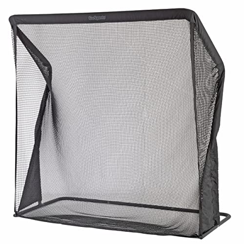 GoSports Elite Golf Practice Net with Steel Frame Black