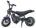 Burromax TT350R Electric Dirt Bike for Kids, 350w 24v Lithium Ion, Rainbow Lightning