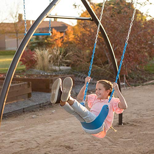 Lifetime Adventure Tower Playset Swing Set Blue