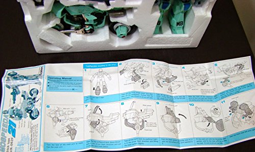 Gakken Henshin Robo Mospeada 21 VR-052-F Scott Bernard Armor Bike 1983 Vintage Figure Set