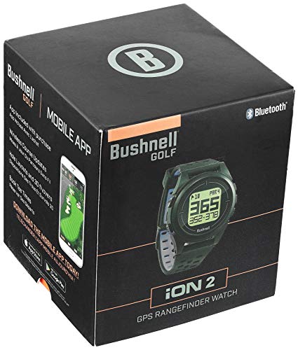 Bushnell 368850 Neo Ion 2 Golf GPS Watch Large Black/Blue