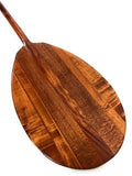 Tikimaster Premium Multi Stringers Koa Paddle 50" T-Handle Yellow