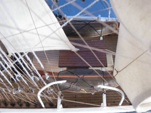 Handcrafted Nautical Decor Hampton Nautical Star of India Model Ship 50" Fully Assembled