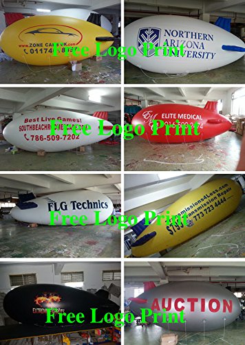 Air-Ads Supplies 9M Giant Inflatable Advertising Blimp Custom Logo, Multicolor Options