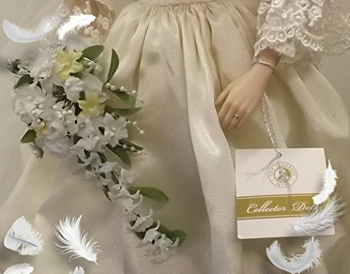 Franklin Mint Heirloom Princess Diana of Wales Wedding Dress Figurine