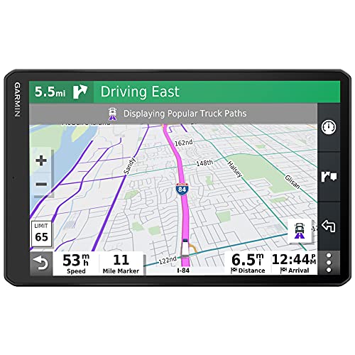 Garmin dezl OTR1000 10" GPS Truck Navigator Bundle with Premium 2YR CPS Black