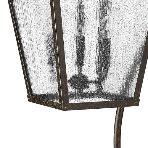 Hinkley Trellis Collection Four Light Outdoor Wall Mount Regency Bronze