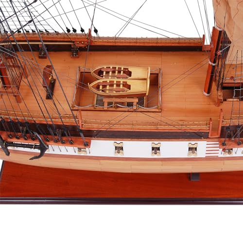Old Modern Handicrafts USS Constitution Collectible X-Large Red