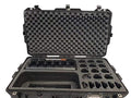 Cobra Foam Inserts Pelican Air Case 1615 for Motorola CP200 Walkie Talkie Radio - Black