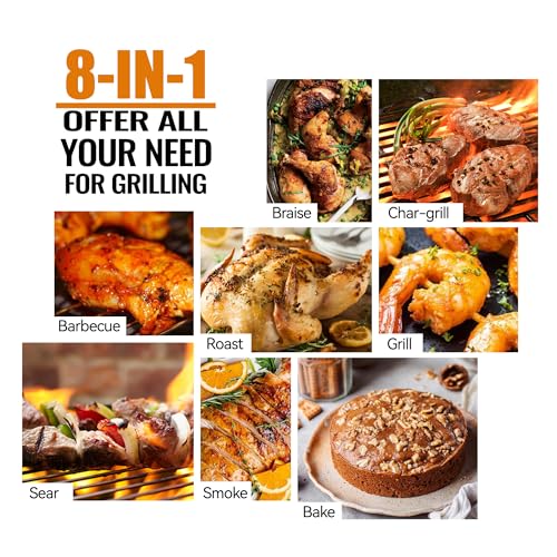 Z GRILLS 2023 Pellet Grill with PID 2.0 Control, Extra-Large Cooking Area, Meat Probes Black