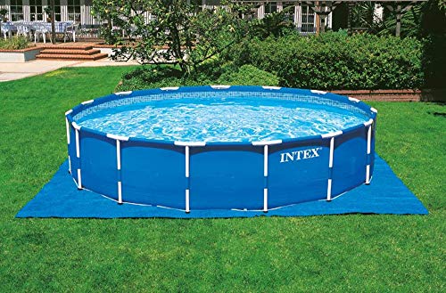 Intex Metal Frame Above Ground Swimming Pool Set 18ft x 48in Blue