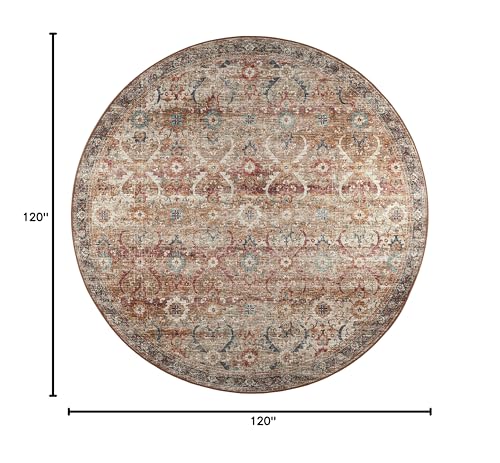 Dalyn Rugs Jericho JC1 Square Rug Taupe 10' x 10'