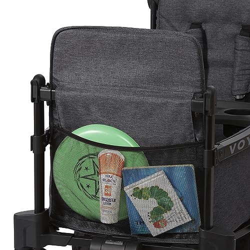 Radio Flyer Voya 2-Seater Stroller Wagon Gray