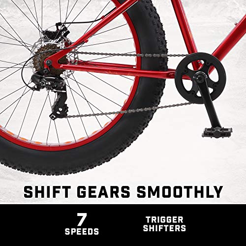 Mongoose Aztec Fat Tire Bike Red