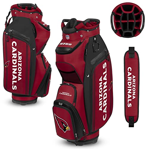 Team Effort WinCraft Arizona Cardinals Bucket III Cooler Cart Golf Bag