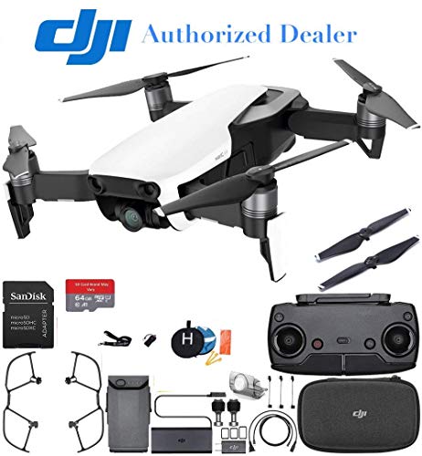 CAMRISE DJI Mavic Air Drone Quadcopter Starters Bundle Arctic White Renewed