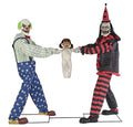 212 Main Animated Clown Tug of War Prop Multicoloured 73x76x21in