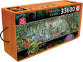 Intome Educa 33,600 Piece Wildlife Puzzle with Wheeled Wooden Carry Case