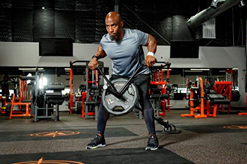 Power Systems Landmine Weight Training Station Olympic Size Bar Black