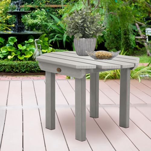 Highwood Classic Adirondack Westport 12 Pc Firepit Set Harbor Gray