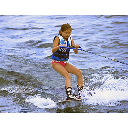 RAVE Sports Impact Wakeboard with Charger Boots Red Brick