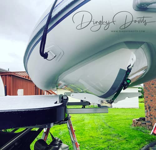 Generic Extended Dinghy Davit White