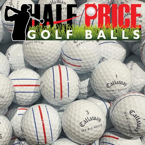 Halfpricegolfballs Callaway ERC Triple Track Golf Balls White - Pristine Quality
