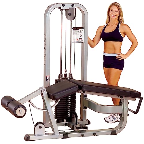 Body-Solid Leg Curl Machine, 310 lb Black