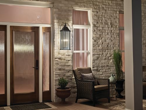Kichler Four Light Outdoor Wall Mount Old Bronze