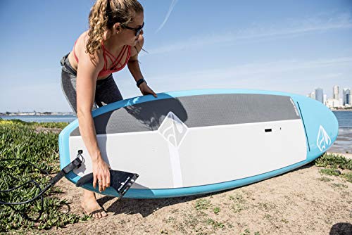 Boardworks Riptide Recreational Stand Up Paddleboard Blue/White/Grey