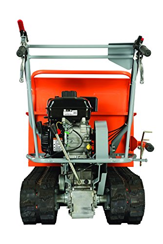 YARDMAX Track Barrow 660 lb Capacity Briggs CR950 6.5 hp 208cc Orange
