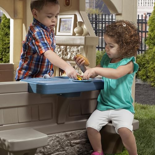 Step2 Charming Cottage Kids Playhouse Brown