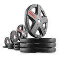 XMark Texas Star Olympic Plates 315 lb Set