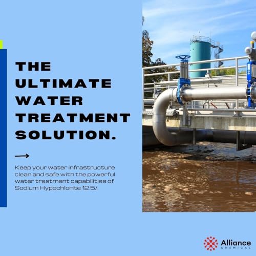 Alliance Chemical Sodium Hypochlorite 12.5% Pool Chlorine & Water Treatment Full Pallet