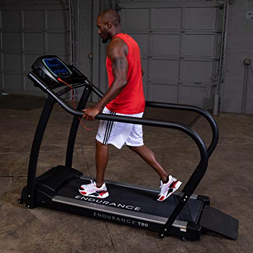 Body-Solid T50 Endurance Cardio Walking Treadmill Adjustable Speed New