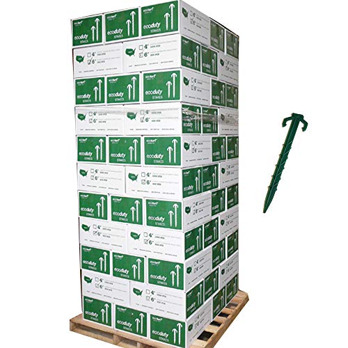 Smart Spring Contractor Grade 6 Inch Biodegradable Stakes Green
