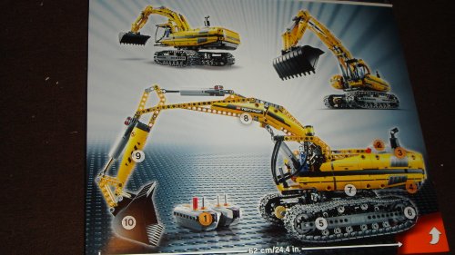 LEGO TECHNIC Motorized Excavator 8043 Multicolor