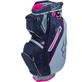 Sun Mountain 2024 Women's Sync Golf Cart Bag Infinity/Navy/Azalea
