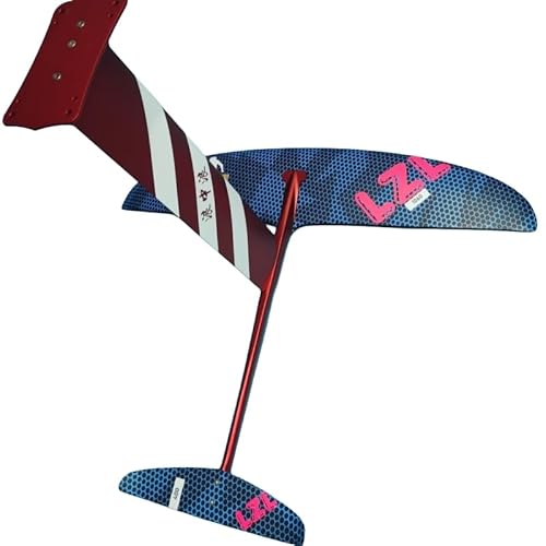 WELLGOODS Carbon Fiber Hydrofoil Surfboard Red
