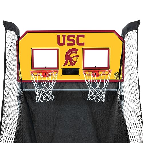 Pop-A-Shot Home Dual Shot with USC Trojans NCAA Graphics Gold