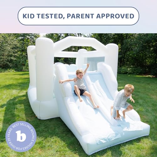 Bounceland Obstacle Dream Bouncer Combo with Dual Slides Neutral Color