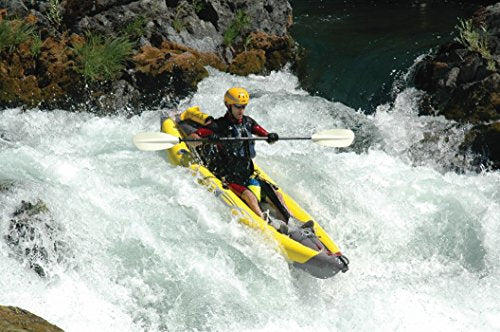 ADVANCED ELEMENTS StraitEdge Inflatable Kayak Yellow/Gray