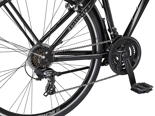 Schwinn Discover 2 Adult Hybrid Bike Black/Discover 2