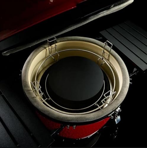 BBQ Island Grills & Smokers Kamado Joe Classic Joe 3 On Cart Package Red