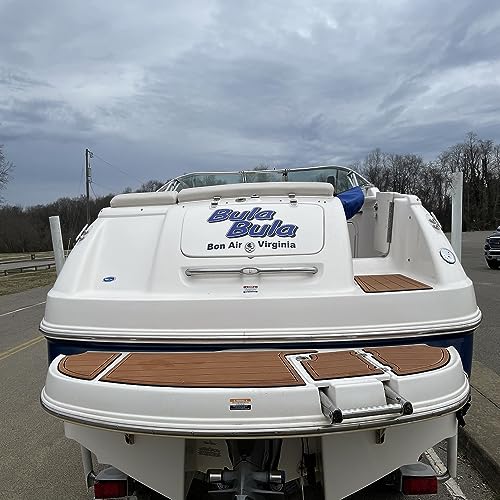 Zomanon Boat EVA Faux Teak Decking Floor Pad for 2003 Chaparral 215 SS - Available in Multiple Colors