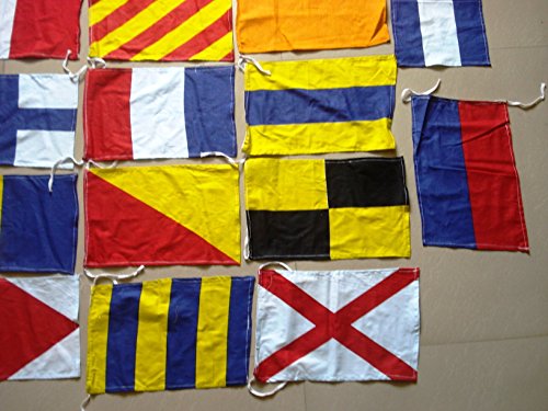 Eder Flag Signal Code Set Size 3 SolarMax Nylon with Ash Toggles