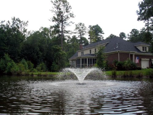 Kasco Marine Aerating Fountain with Color-Changing LED Lights 1/2HP 100ft Cord White
