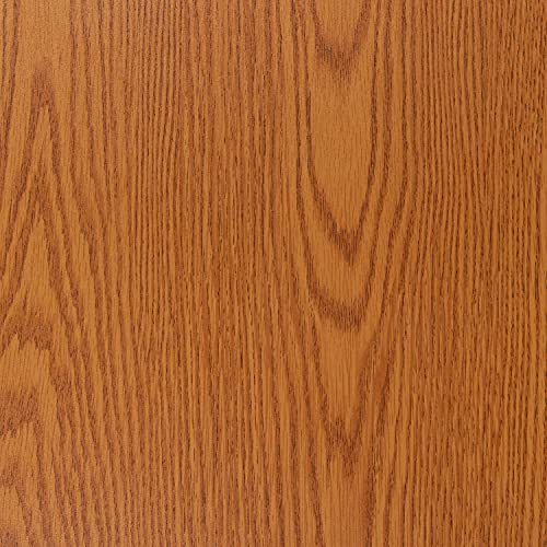 Flash Furniture Emmy Oval Wave Laminate Activity Table Set with Student Stack Chairs Oak