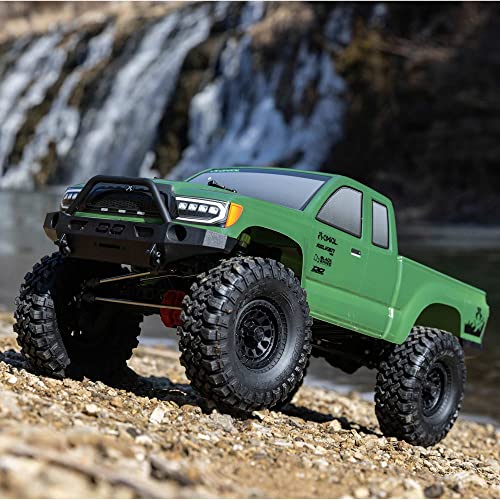 Axial RC Truck 1/10 SCX10 III Base Camp 4WD Rock Crawler Brushed RTR Green