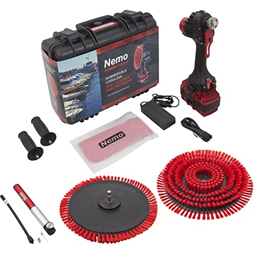 Nemo Equipment, Inc. Boat Hull Cleaner 18V 50M with Brush Set